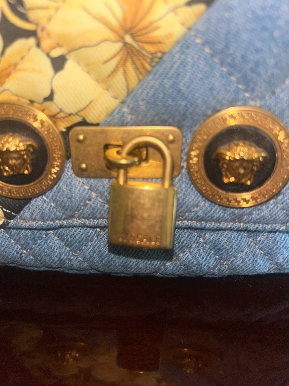 Denim Versace w/ Lock and key - Picture 4 of 10